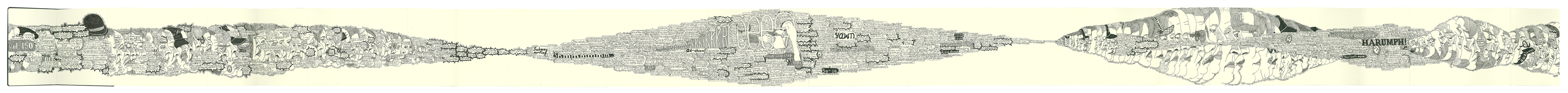 MARTIN WILNER Leporellos Ink on Paper