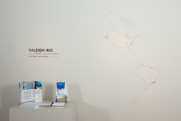 Marty Baird RALEIGH-RIO: An Artistic Conversation Artspace, Raleigh, North Carolina, USA