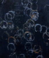 Marty Baird Land Marks oil on canvas
