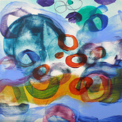 Marty Davis Pond Series 2011 acrylic on panel