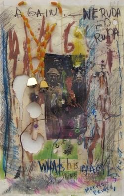 Marty Greenbaum MISSING IN ACTION mixed media
