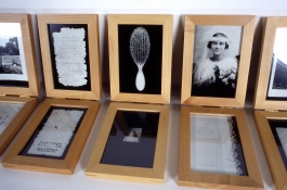 Mary Ann Becker Photographic Objects silver gelatin prints and frames 