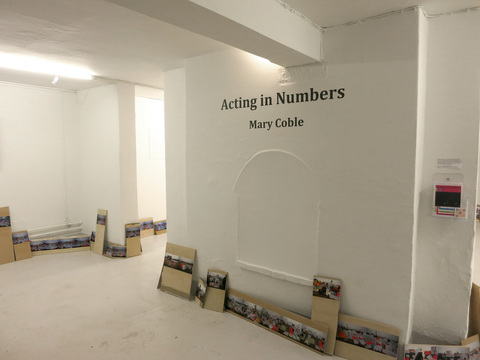 MC COBLE ACTING IN NUMBERS at Galleri Image, Aarhus, Denmark, 2018 