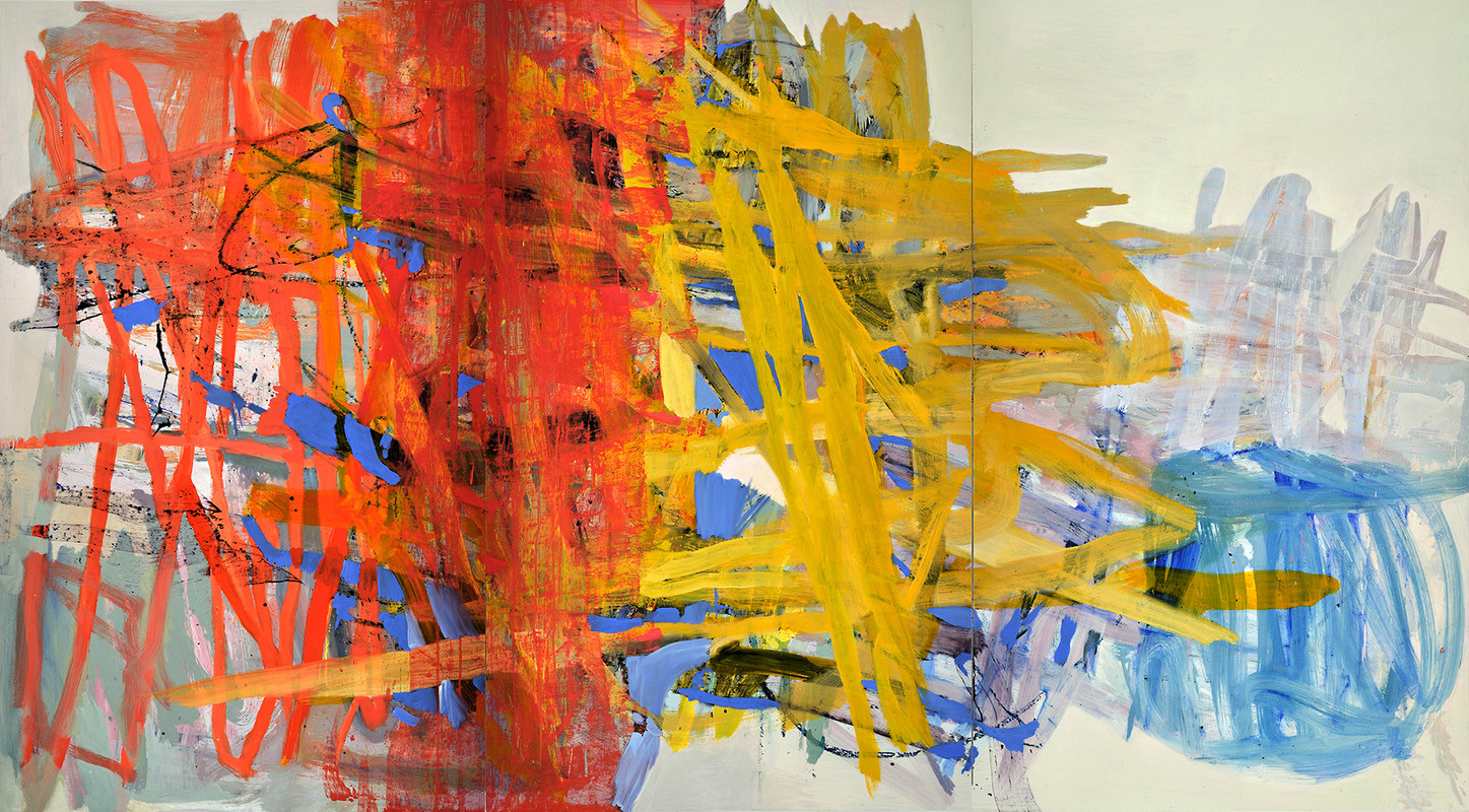 ITSNOTYOUITSME HOGWILD | 2015-16 oil, graphite on wood in three panels