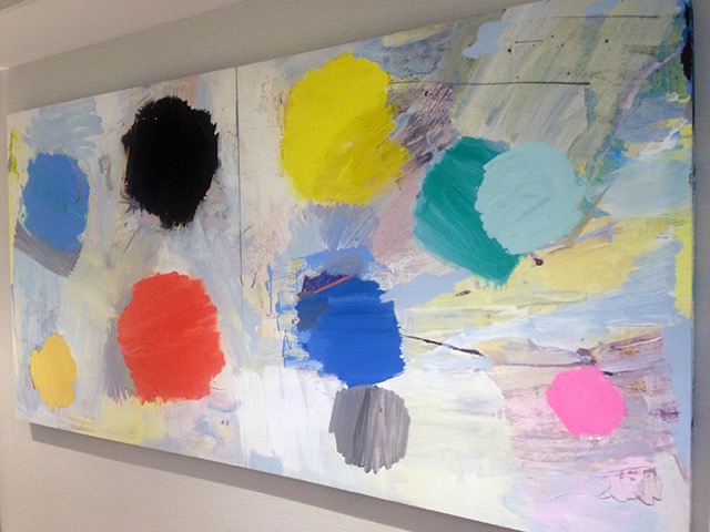 WAIT B-SIDE | Galeria, University Center, Michigan | 2015 oil on panel in two panels