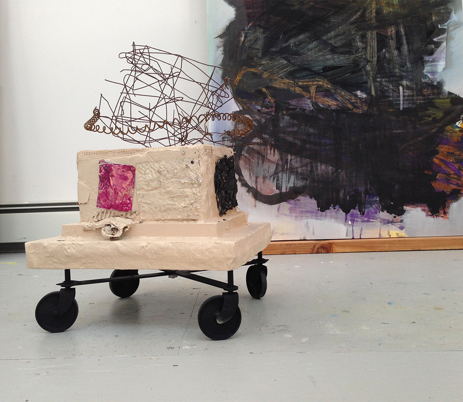 TALK TALK in studio INCIPIENCES | The Buggy Factory, Bushwick Brooklyn | 2016