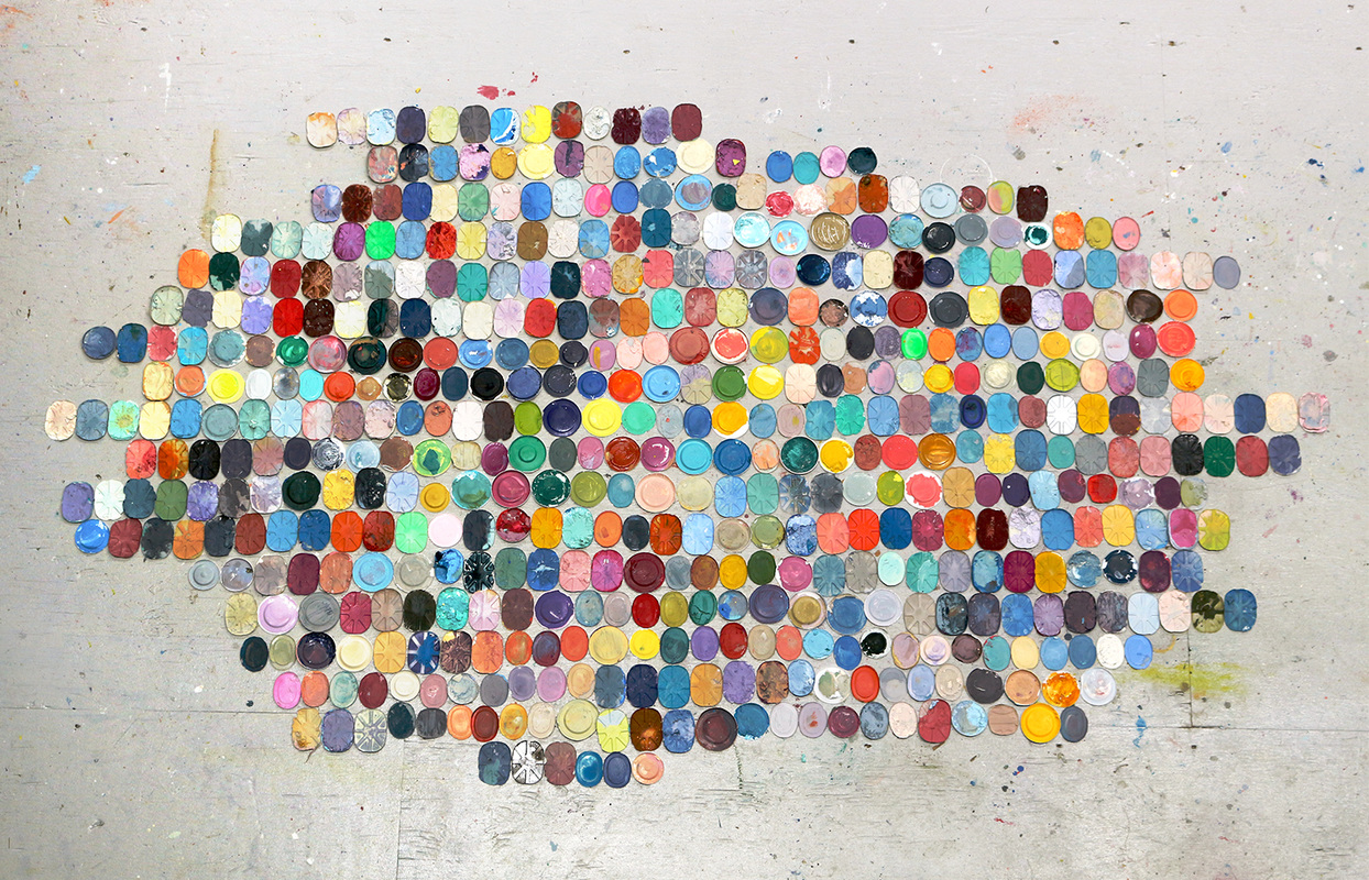 BOTTOM'S UP B-SIDE | Galeria, University Center, Michigan | 2015 oil, plastic
