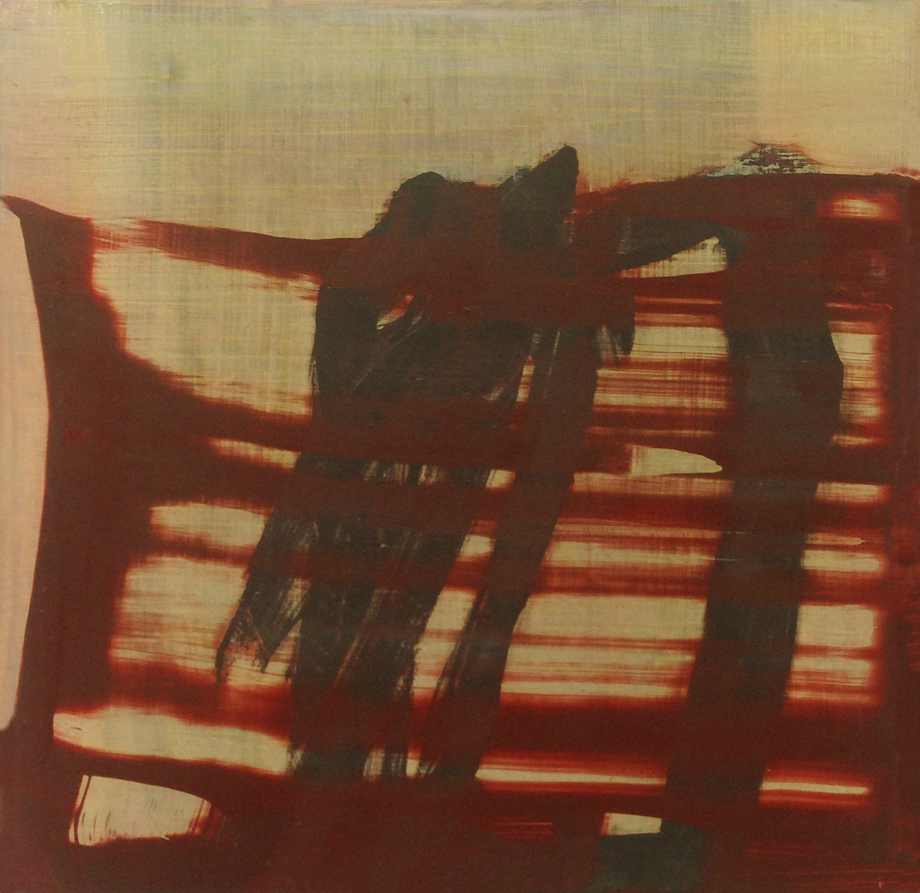 Big Red Redux SMALL PAINTINGS | 2018 oil on panel