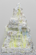  Sculpture foam, string, paper, flashe, mdf, foil , foam