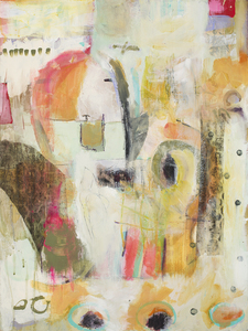 Mary Scurlock Conversations 2022 Mixed Media on Panel