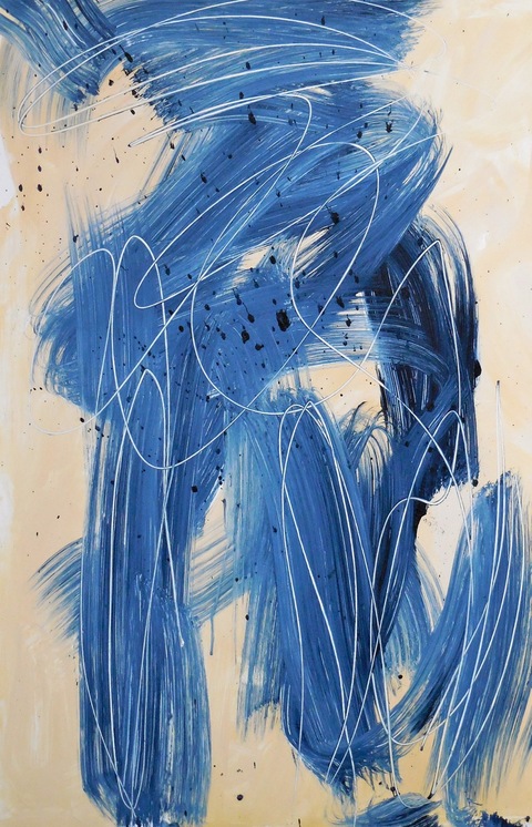 Marie-Claude Désorcy Works on paper Mixed media on yupo paper