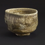  Chawan Shigaraki clay, shino glaze, natural ash glaze