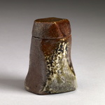  Tea Jars Stoneware, red art slip, natural ash glaze