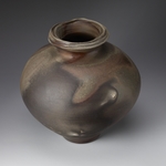  Large Forms stoneware, sea shells, natural ash glaze