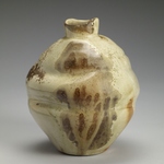  Vases and Bottles Stoneware, shino glaze, natural ash glaze