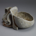  Bowls Stoneware, natural ash glaze
