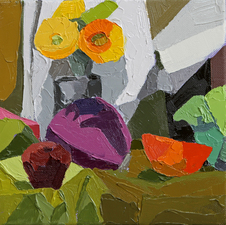 Melissa C Richards STILL LIFE oil on canvas