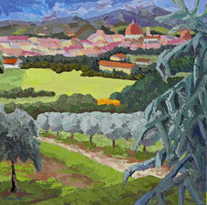 Melissa C Richards LANDSCAPE oil on canvas