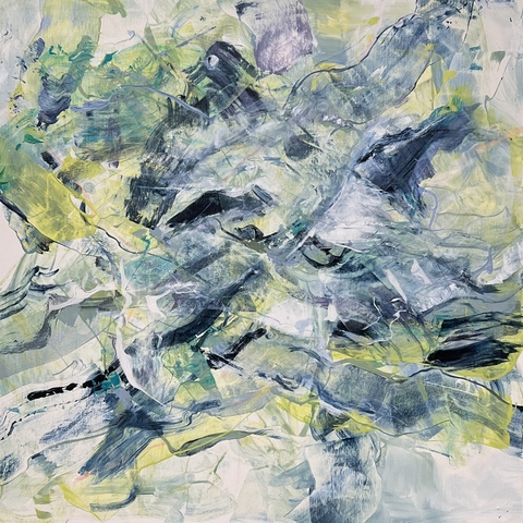Deep Dive New Works Acrylic on Canvas