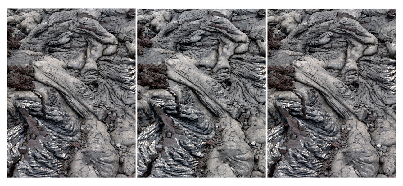 lava flow 6, Chain of Craters Drive, Hawai'i Volcanoes National Park Michael Kolster Lava Flows archival pigment print
