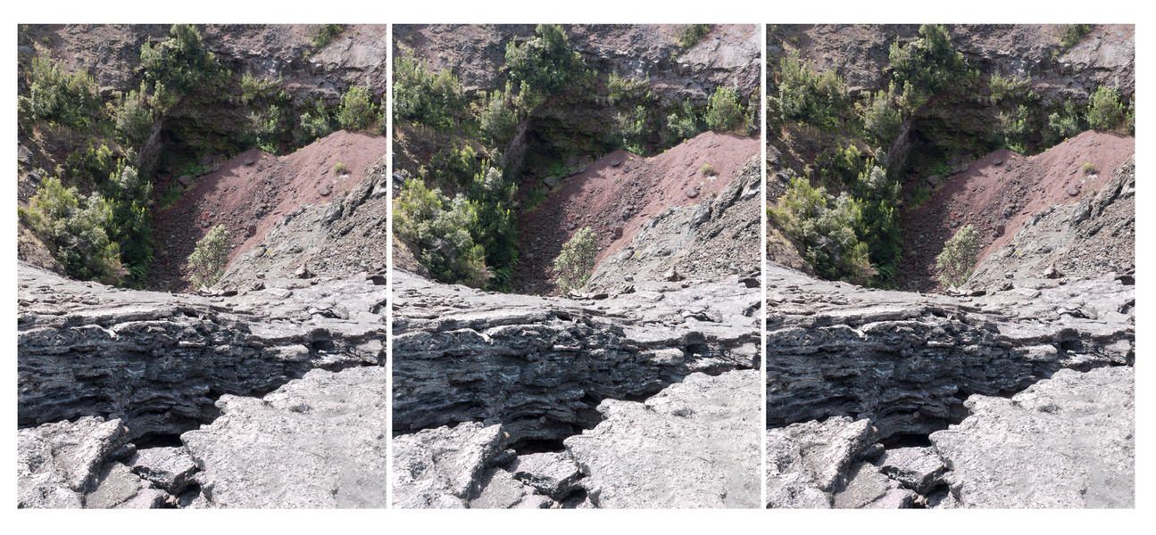 site of eruption, Kilauea Iki Crater, Hawai'i Volcanoes National Park Michael Kolster Views archival pigment print