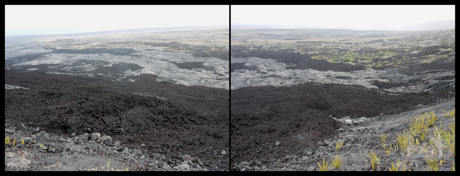view to the sea, Chain of Craters Drive, Hawai'i Volcanoes National Park Michael Kolster Views archival pigment print