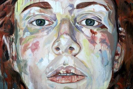 Michelle Anne Holman He, She; Them Paintings Oil on Paper