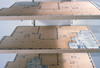  FURNITURE BASED blue carbon on plywood, metal shelving