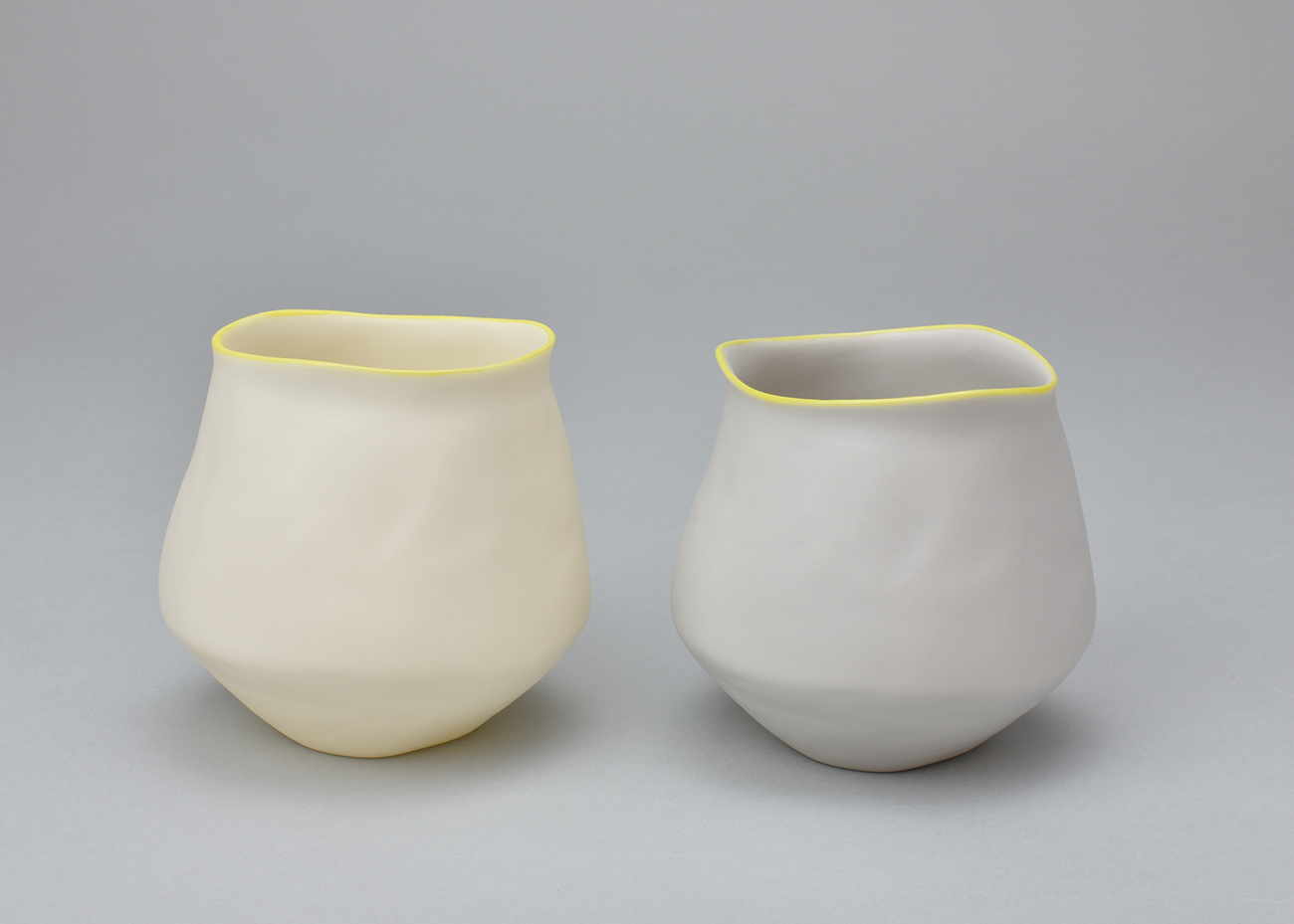 Mie Kongo 2016 - Cup Porcelain, Pigment, Glaze