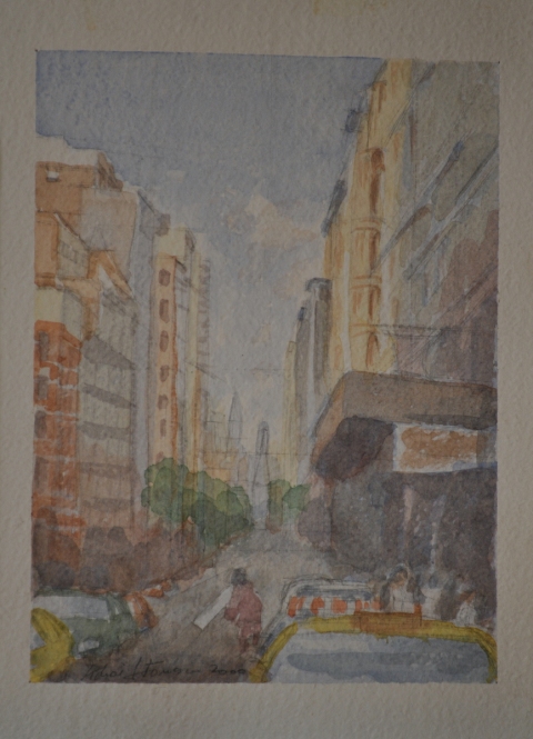 SAELAMS FINE  ART  GALLERY LANDSCAPE OIL PAINTING 