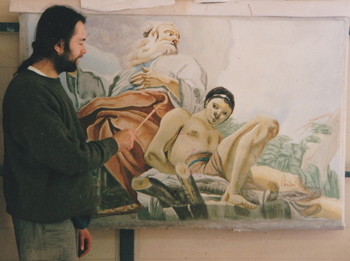 SAELAMS FINE  ART  GALLERY FRESCO 