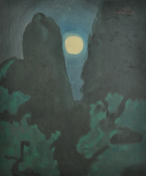 SAELAMS FINE  ART  GALLERY LANDSCAPE OIL PAINTING 