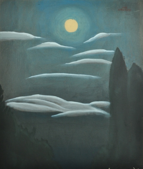 SAELAMS FINE  ART  GALLERY LANDSCAPE OIL PAINTING 