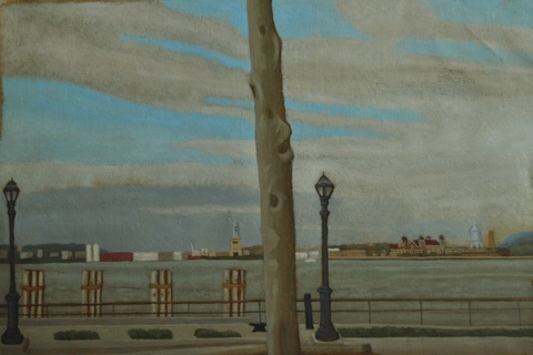 SAELAMS FINE  ART  GALLERY LANDSCAPE OIL PAINTING 
