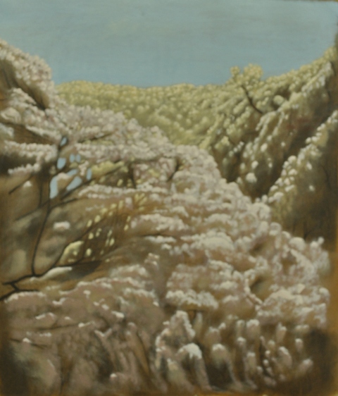 SAELAMS FINE  ART  GALLERY LANDSCAPE OIL PAINTING 