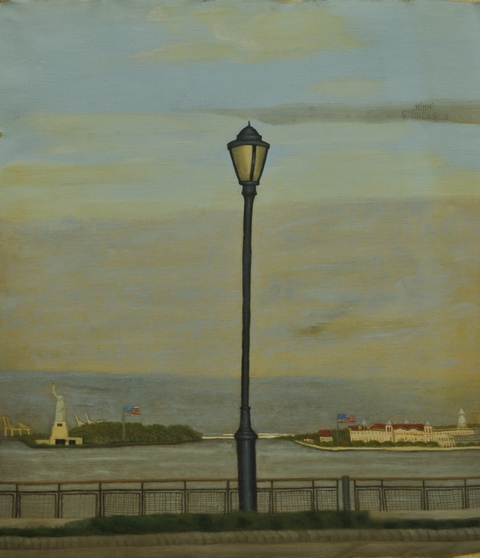 SAELAMS FINE  ART  GALLERY LANDSCAPE OIL PAINTING 