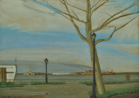 SAELAMS FINE  ART  GALLERY LANDSCAPE OIL PAINTING 