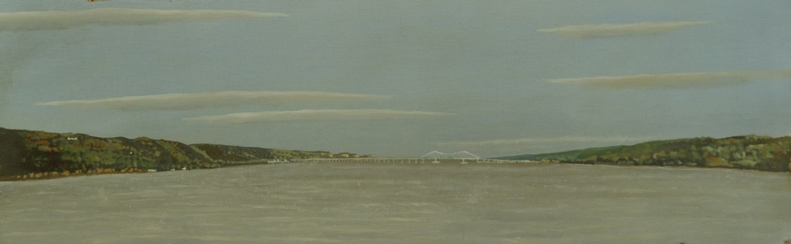 SAELAMS FINE  ART  GALLERY LANDSCAPE OIL PAINTING 