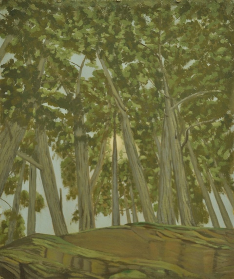 SAELAMS FINE  ART  GALLERY LANDSCAPE OIL PAINTING 
