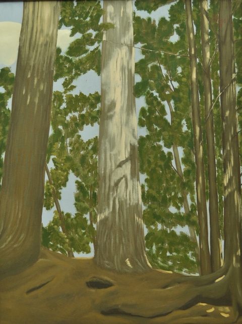 SAELAMS FINE  ART  GALLERY LANDSCAPE OIL PAINTING 