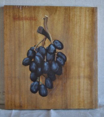 SAELAMS FINE  ART  GALLERY  STILL LIFE OIL PAINTING 