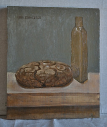 SAELAMS FINE  ART  GALLERY  STILL LIFE OIL PAINTING 