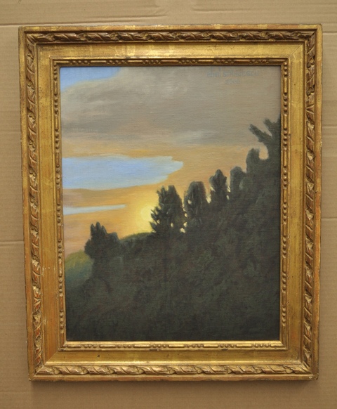 SAELAMS FINE  ART  GALLERY LANDSCAPE OIL PAINTING 