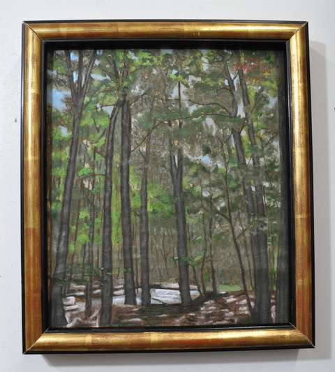 SAELAMS FINE  ART  GALLERY LANDSCAPE OIL PAINTING 