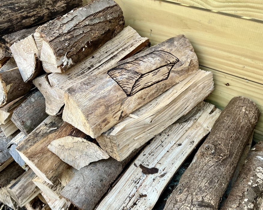 Firewood log #1 