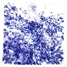 Mimi Oritsky Drawings  ink on napkin