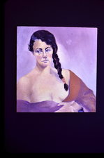 Mimi Oritsky Portraits oil paint on paper
