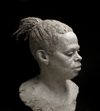 MJ KING Clay Portrait Studies 