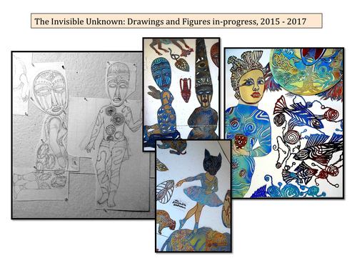 THE INVISIBLE UNKNOWN: Drawings &amp; Figures in-progress