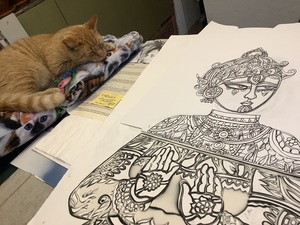 MARYJEAN  VIANO  CROWE MONOPRINTS 